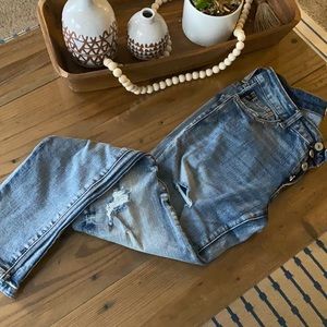 Relaxed fit button fly Kancan jeans